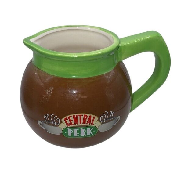 New Friends Central Perk Coffee Pot Ceramic Mug 20oz Cup Tea TV Show - Picture 1 of 8